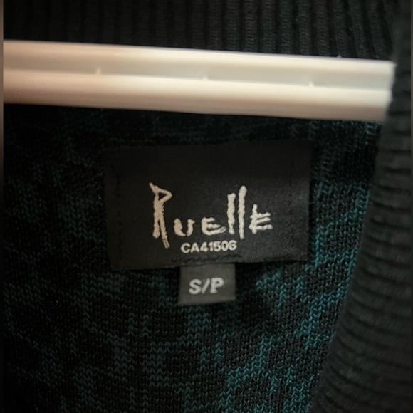 🔴Ruelle vintage unique asymmetrical cardigan sweater size small - Picture 3 of 6